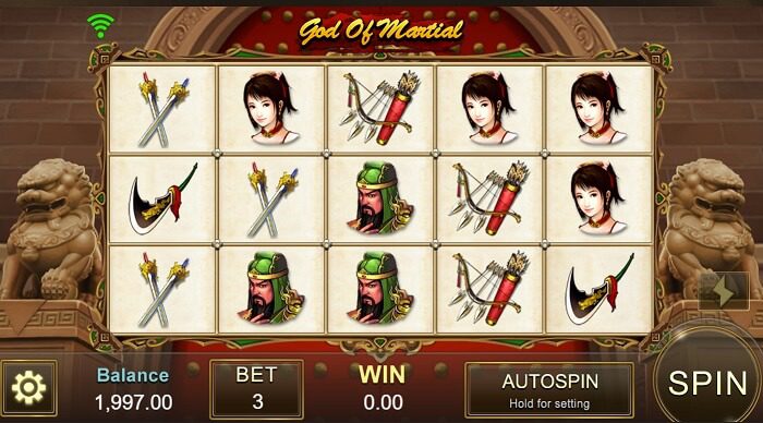 JILI shot game God Of Martial slot