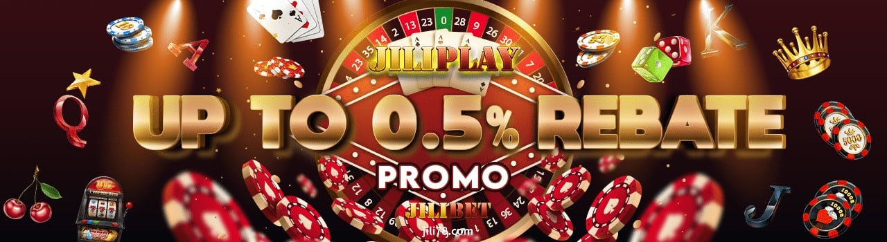 JILIBET - Pinakamataas rebate para sa lahat laro 0.5%!