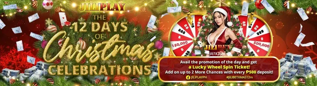 JILIBET Pasko Lucky Wheel Prize!
