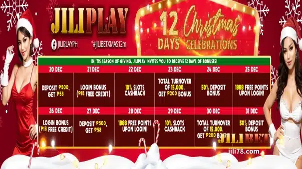 JILIBET Christmas Advent Calendar