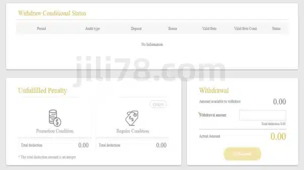 Nag-aalok ang JILIBET ng maraming paraan ng withdrawal sa isang ligtas at responsableng paraan