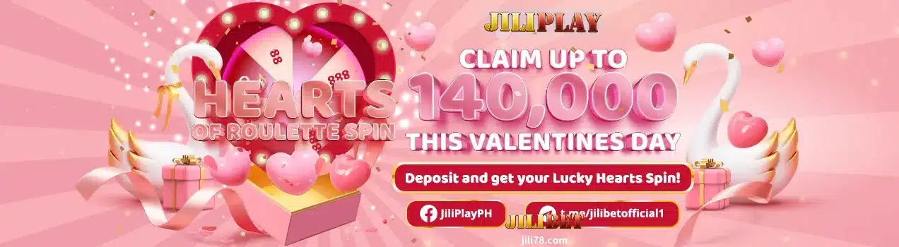 JILIBET Mga Puso ng Roulette Lucky Spin! 