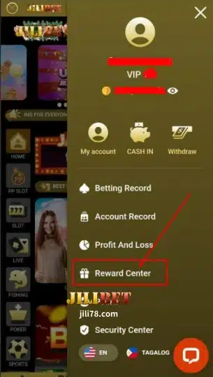 Hakbang 2: Pumunta sa Reward Center.