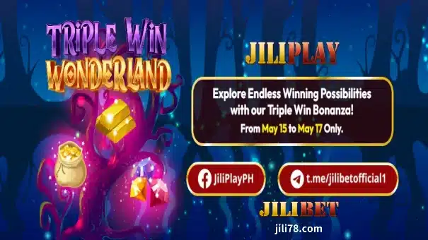 JILIBET Triple Win Wonderland