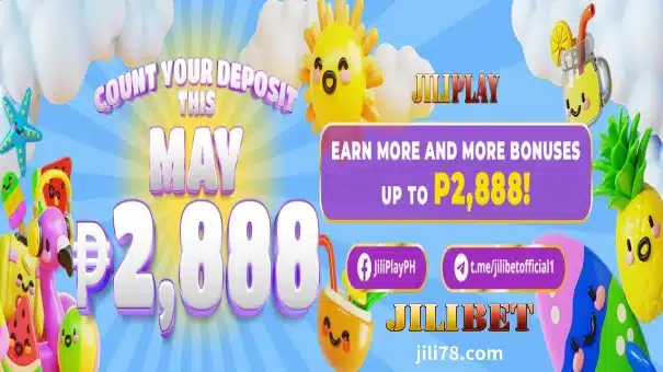 JILIBET May Deposit Count Bonus